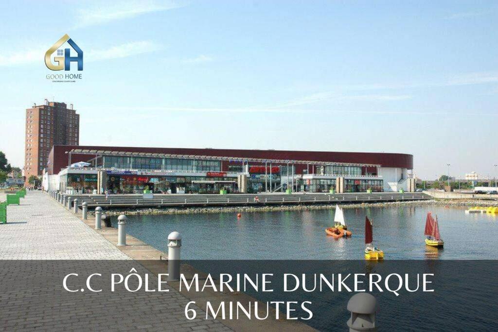 Villa Marine*La Capitainerie Coudekerque-Branche Экстерьер фото